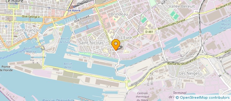 localisation de l'entreprise MONSIEUR PHILIPPE METAIREAU  LE HAVRE