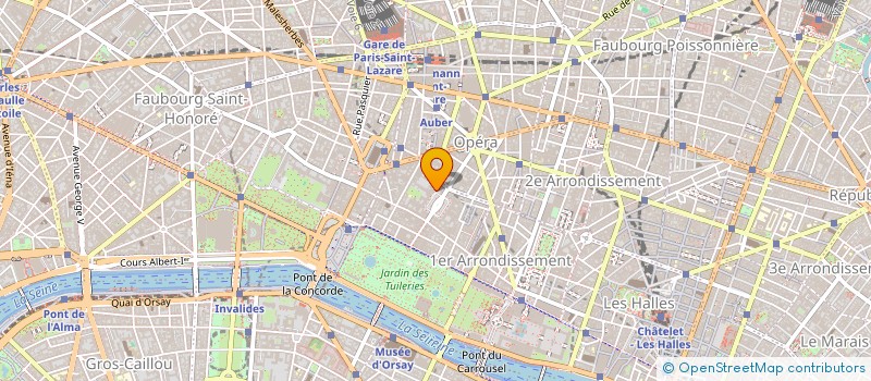 localisation de l'entreprise MONSIEUR PHILIPPE METAIS à PARIS