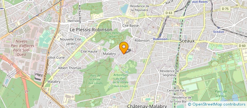 localisation de l'entreprise MONSIEUR PHILIPPE METHION à CHATENAY-MALABRY