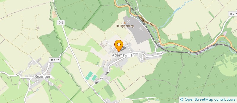 localisation de l'entreprise MONSIEUR PHILIPPE METTLER  SELESTAT