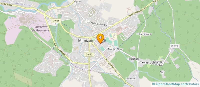 localisation de l'entreprise MONSIEUR PHILIPPE MEUNE à MIMIZAN