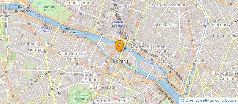 localisation de l'entreprise MONSIEUR PHILIPPE MEUNIER à PARIS