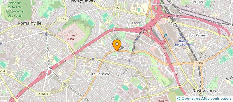 localisation de l'entreprise MONSIEUR PHILIPPE MEUNIER  NOISY-LE-SEC