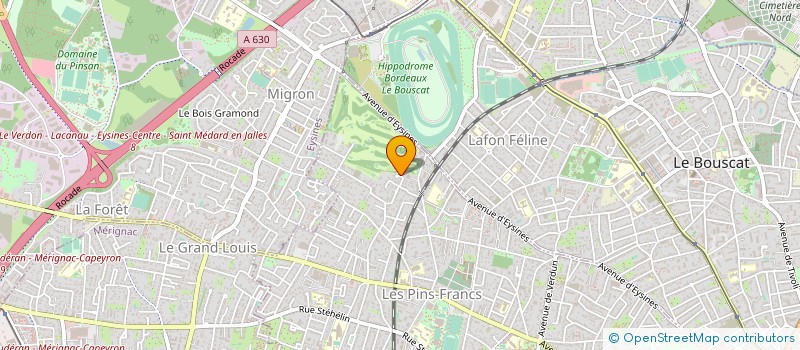 localisation de l'entreprise MONSIEUR PHILIPPE MEYER à BORDEAUX
