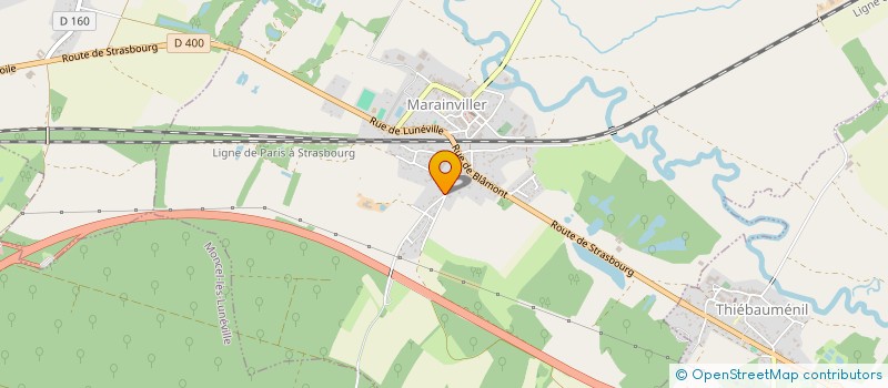localisation de l'entreprise MONSIEUR PHILIPPE MEYER  MARAINVILLER