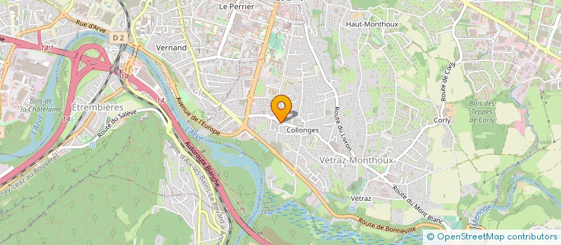 localisation de l'entreprise MONSIEUR PHILIPPE MEYNET  VETRAZ-MONTHOUX