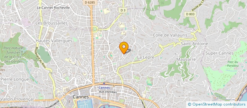 localisation de l'entreprise MONSIEUR PHILIPPE MEYNIER à CANNES