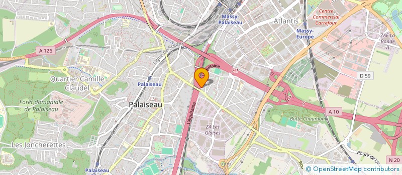 localisation de l'entreprise MONSIEUR PHILIPPE MEYRIGNAC à PALAISEAU