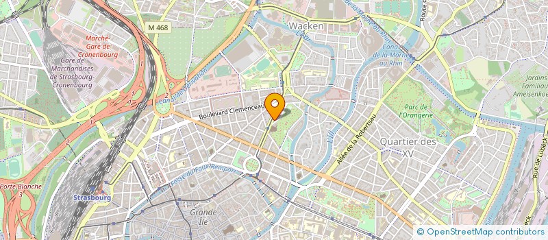 localisation de l'entreprise MONSIEUR PHILIPPE MEZHRAHID à STRASBOURG