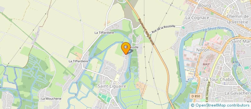 localisation de l'entreprise MONSIEUR PHILIPPE MIARD à NIORT