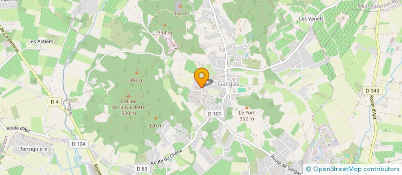 localisation de l'entreprise MONSIEUR PHILIPPE MICHAUD  RUSTREL