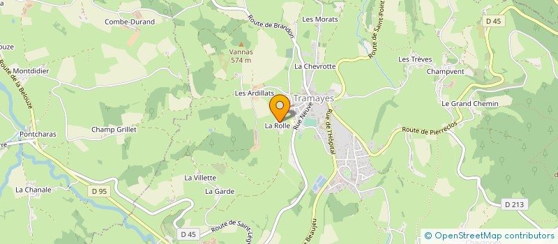 localisation de l'entreprise MONSIEUR PHILIPPE MICHAUD à TRAMAYES
