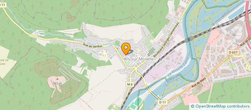 localisation de l'entreprise MONSIEUR PHILIPPE MICHEL à ARS-SUR-MOSELLE