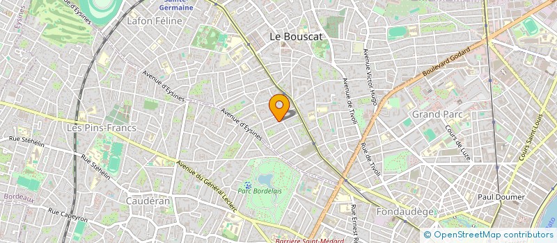 localisation de l'entreprise MONSIEUR PHILIPPE MICHEL à LE BOUSCAT