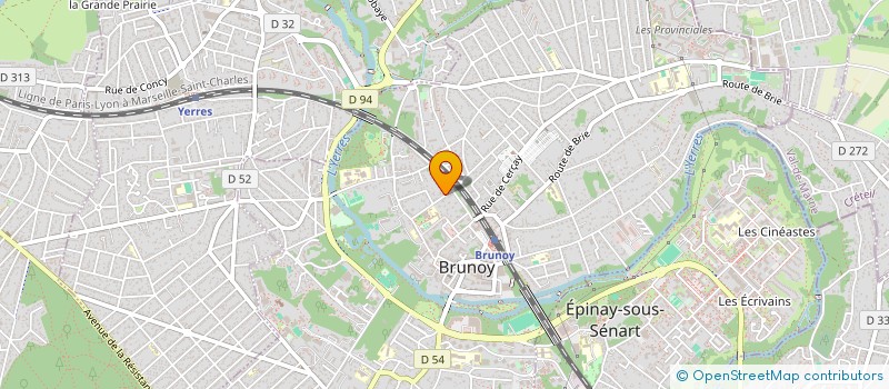 localisation de l'entreprise MONSIEUR PHILIPPE MICHEL à BRUNOY