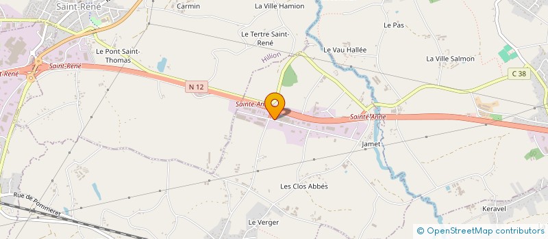 localisation de l'entreprise MONSIEUR PHILIPPE MICHEL  POMMERET