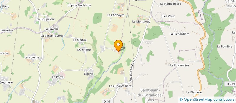 localisation de l'entreprise MONSIEUR PHILIPPE MICHEL à LA CHAPELLE-UREE