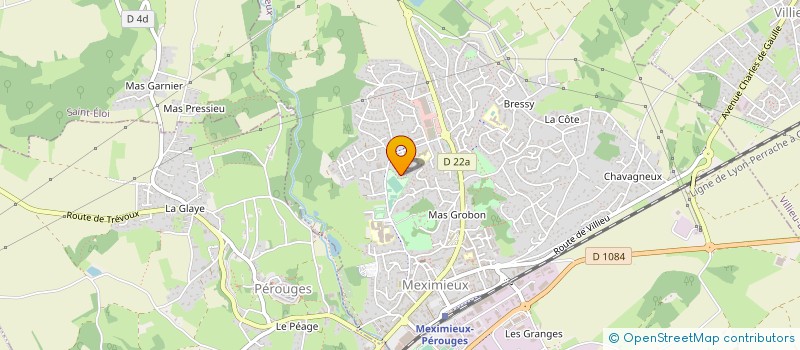 localisation de l'entreprise MONSIEUR PHILIPPE MICHEL  MEXIMIEUX