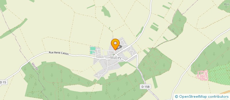 localisation de l'entreprise MONSIEUR PHILIPPE MICHEL  MACEY