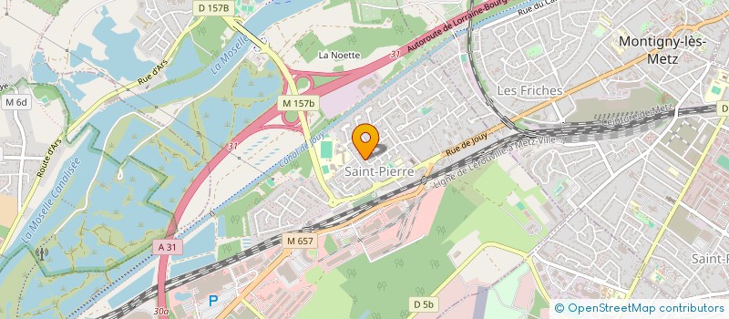 localisation de l'entreprise MONSIEUR PHILIPPE MICHEL  MOULINS-LES-METZ