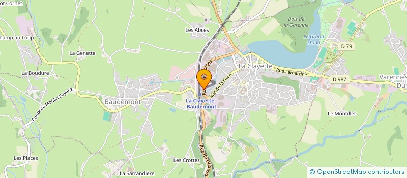 localisation de l'entreprise MONSIEUR PHILIPPE MICHON à BAUDEMONT