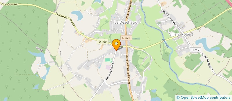 localisation de l'entreprise MONSIEUR PHILIPPE MIDEY à LE DESCHAUX