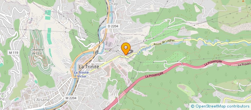 localisation de l'entreprise MONSIEUR PHILIPPE MIDIERE à LA TRINITE