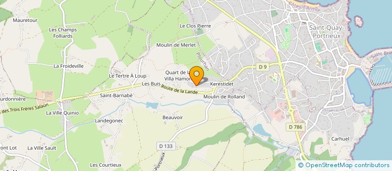 localisation de l'entreprise MONSIEUR PHILIPPE MIDON  PLOURHAN