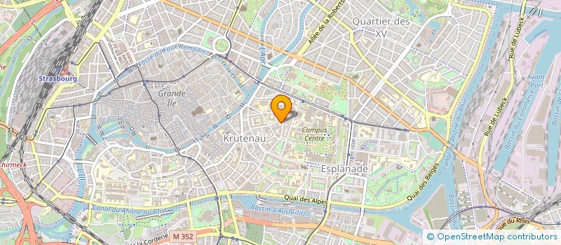 localisation de l'entreprise MONSIEUR PHILIPPE MIESCH à STRASBOURG