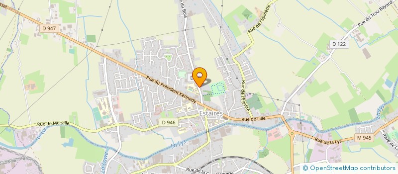 localisation de l'entreprise MONSIEUR PHILIPPE MIGNOT  ESTAIRES