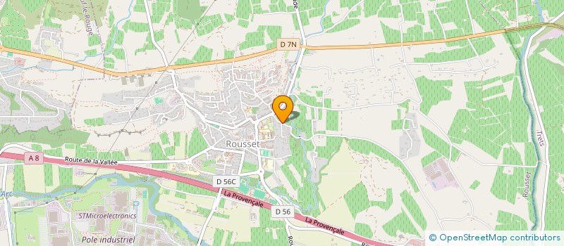 localisation de l'entreprise MONSIEUR PHILIPPE MILLE  ROUSSET