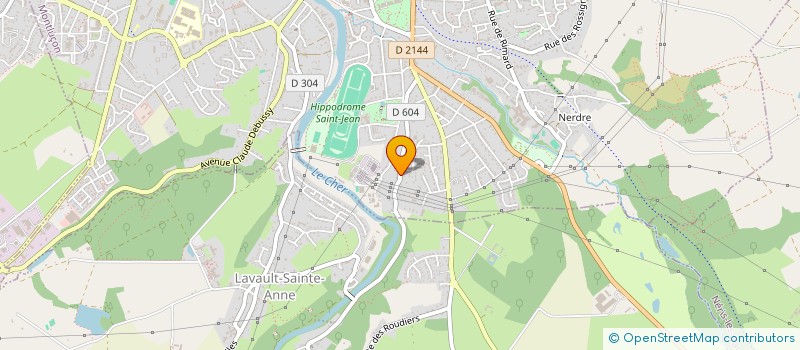 localisation de l'entreprise MONSIEUR PHILIPPE MILON à MONTLUCON