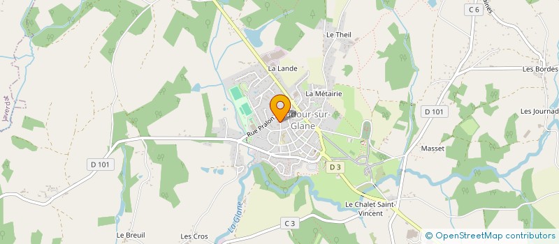 localisation de l'entreprise MONSIEUR PHILIPPE MILOR à ORADOUR-SUR-GLANE