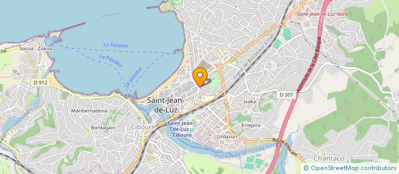 localisation de l'entreprise MONSIEUR PHILIPPE MINEUR à SAINT-JEAN-DE-LUZ