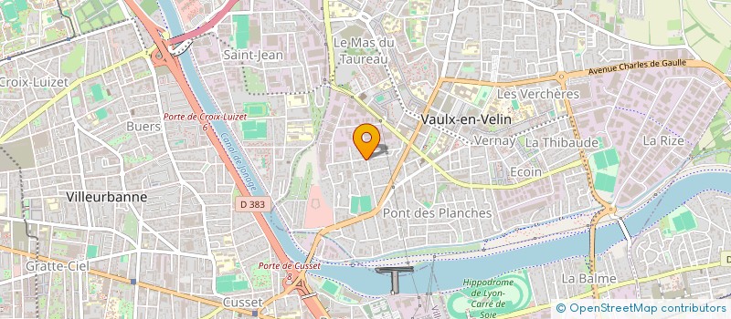 localisation de l'entreprise MONSIEUR PHILIPPE MINGUEZ à VAULX-EN-VELIN