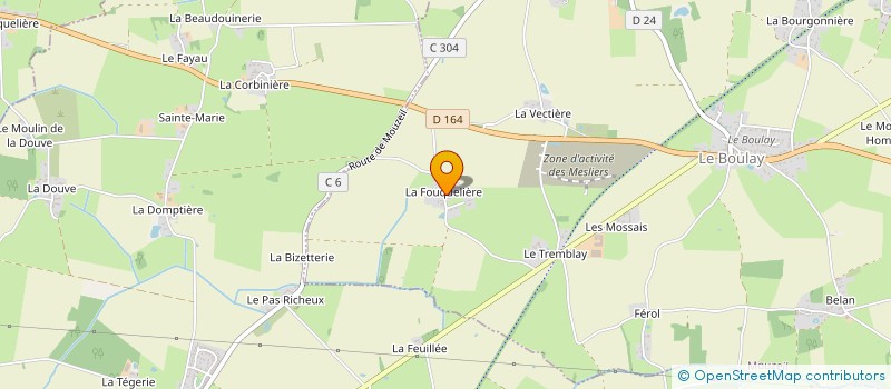 localisation de l'entreprise MONSIEUR PHILIPPE MINIER à MOUZEIL