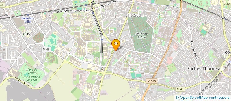 localisation de l'entreprise MONSIEUR PHILIPPE MINIER  LOOS