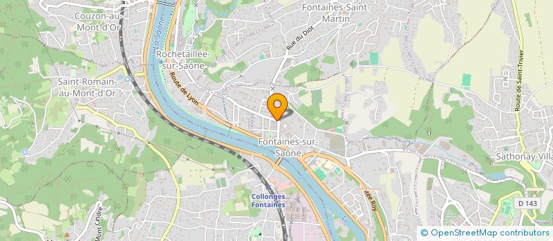 localisation de l'entreprise MONSIEUR PHILIPPE MINIGGIO  FONTAINES-SUR-SAONE