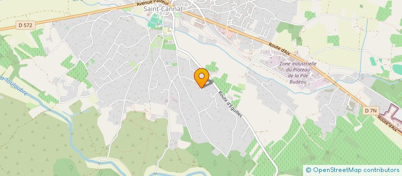 localisation de l'entreprise MONSIEUR PHILIPPE MINJOLLET  SAINT-CANNAT