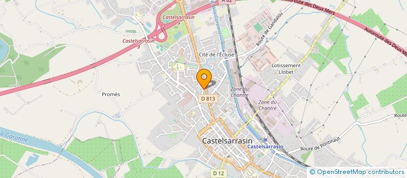 localisation de l'entreprise MONSIEUR PHILIPPE MIRALLES  CASTELSARRASIN