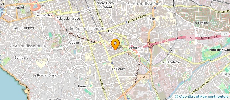 localisation de l'entreprise MONSIEUR PHILIPPE MIRAS à MARSEILLE