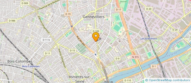localisation de l'entreprise MONSIEUR PHILIPPE MIRBEAU-BAUDIN à ASNIERES-SUR-SEINE