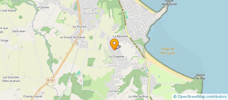 localisation de l'entreprise MONSIEUR PHILIPPE MISARD  SAINT-CAST-LE-GUILDO