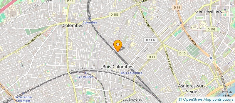 localisation de l'entreprise MONSIEUR PHILIPPE MISS à BOIS-COLOMBES