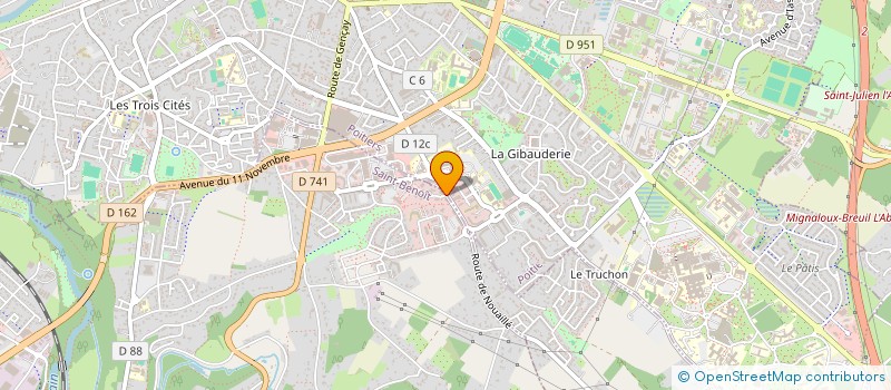 localisation de l'entreprise MONSIEUR PHILIPPE MISSEREY à SAINT-BENOIT