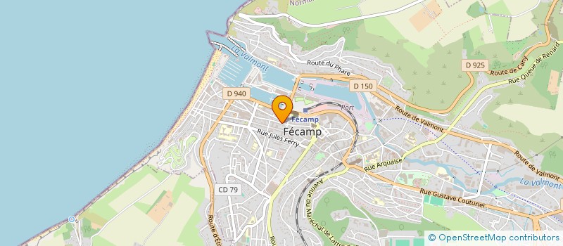 localisation de l'entreprise MONSIEUR PHILIPPE MOCQUARD à FECAMP