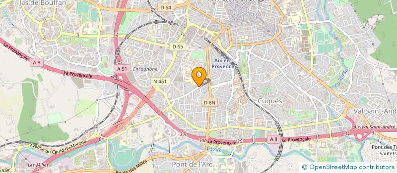 localisation de l'entreprise MONSIEUR PHILIPPE MOINAUX à AIX-EN-PROVENCE