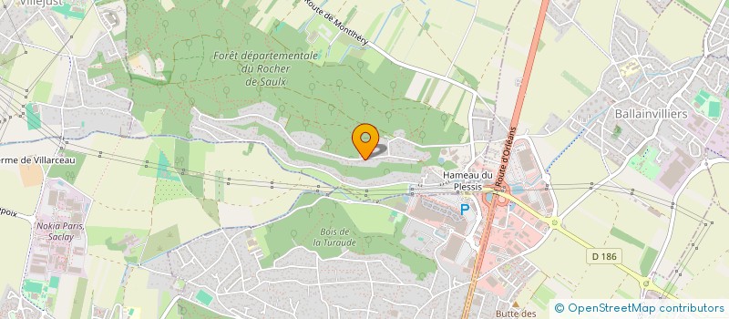 localisation de l'entreprise MONSIEUR PHILIPPE MOINE  SAULX-LES-CHARTREUX