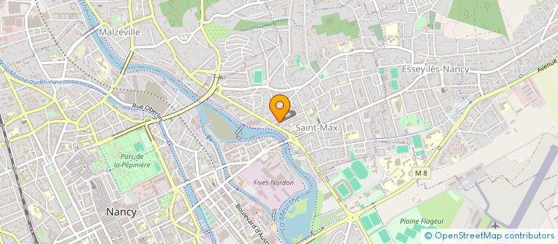 localisation de l'entreprise MONSIEUR PHILIPPE MOINET  SAINT-MAX