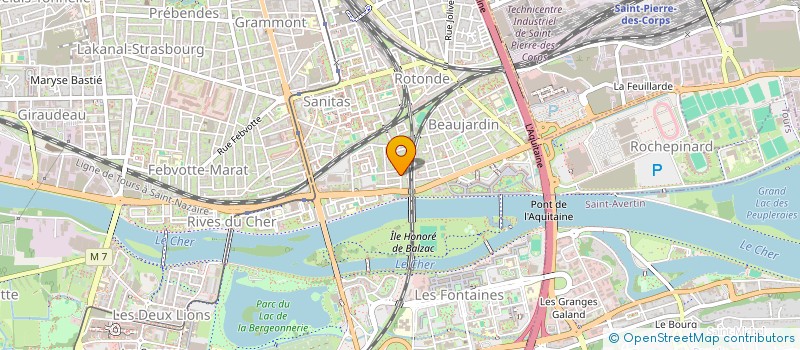 localisation de l'entreprise MONSIEUR PHILIPPE MOINGT  TOURS